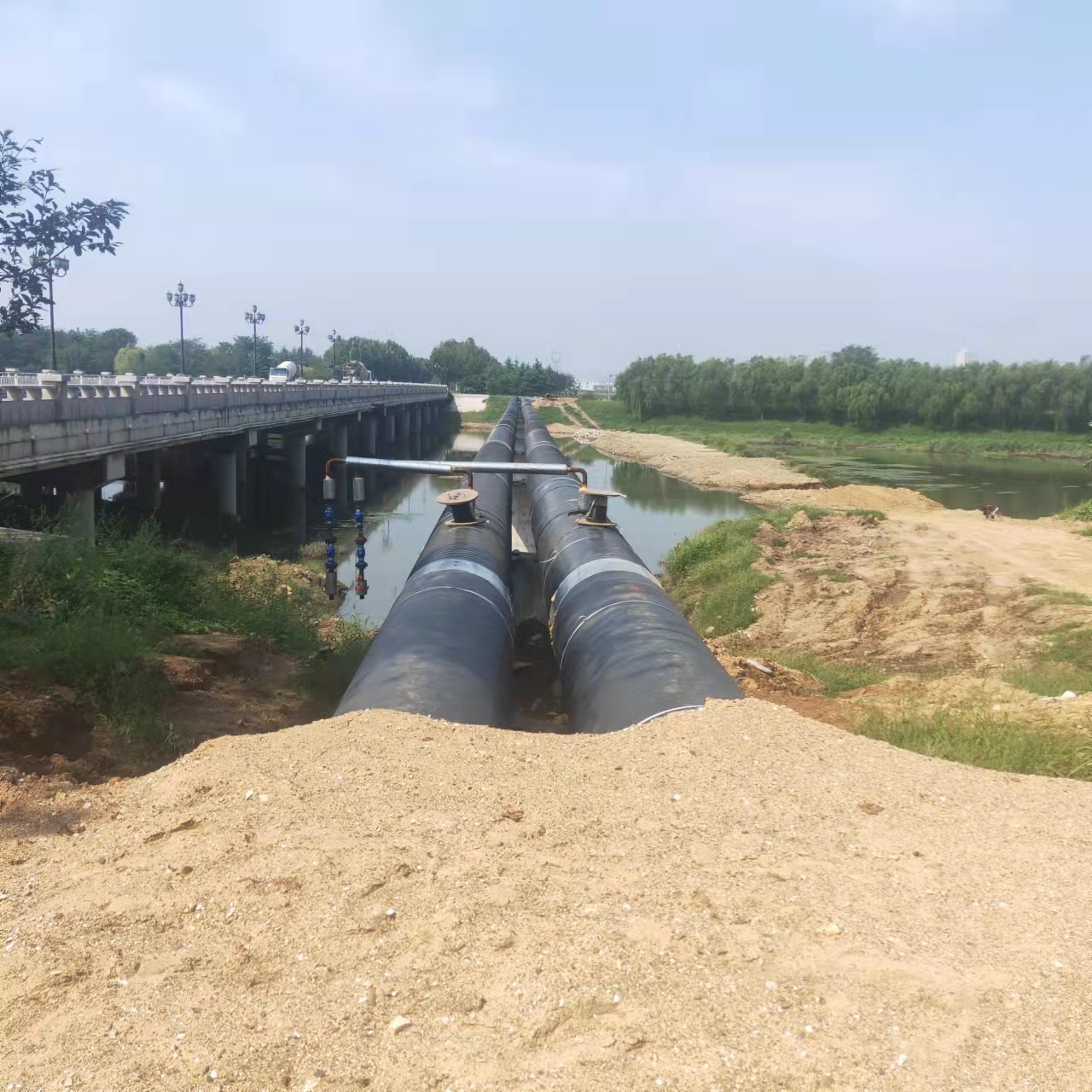 丰台管道长距离内部除垢输油管道清洗